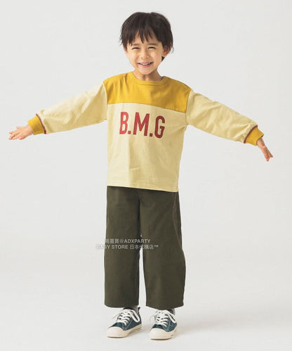 Japanese Kids' BEAMS mini JR Sobu Line, Yamanote Line, and Chuo Line Train Tops 90-150cm Boys' Summer TOPS Railway Series 