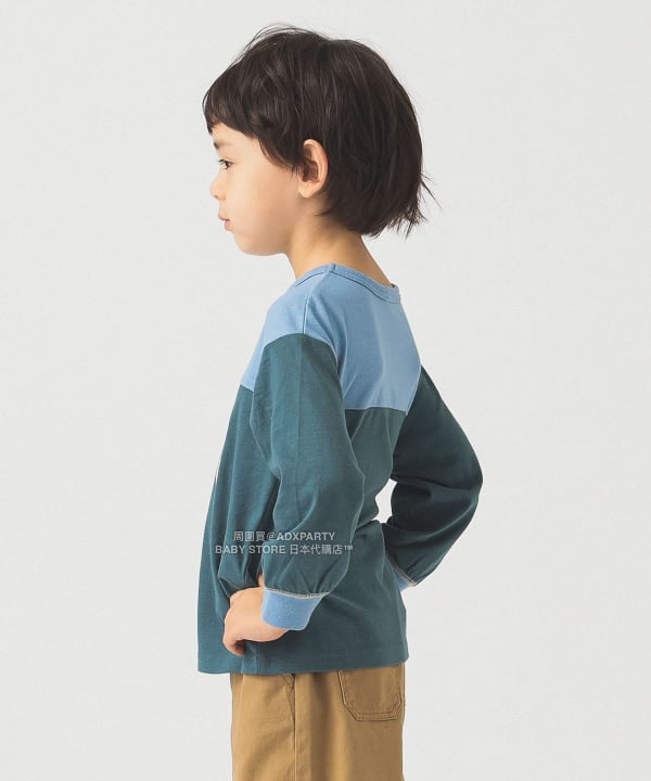 Japanese Kids' BEAMS mini JR Sobu Line, Yamanote Line, and Chuo Line Train Tops 90-150cm Boys' Summer TOPS Railway Series 