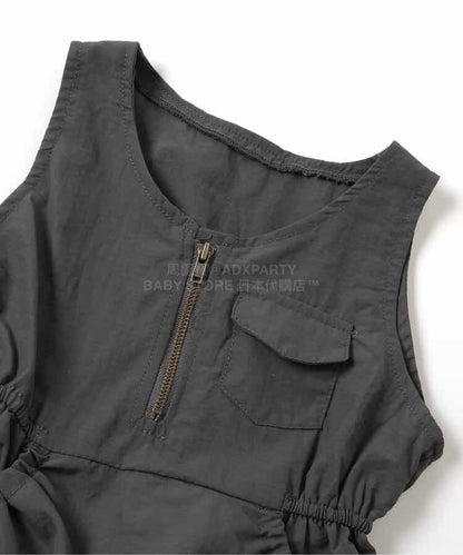 日本童裝 BREEZE 上衣工裝背心裙兩件套裝 80-140cm 女童款 春季 TOPS DRESSES