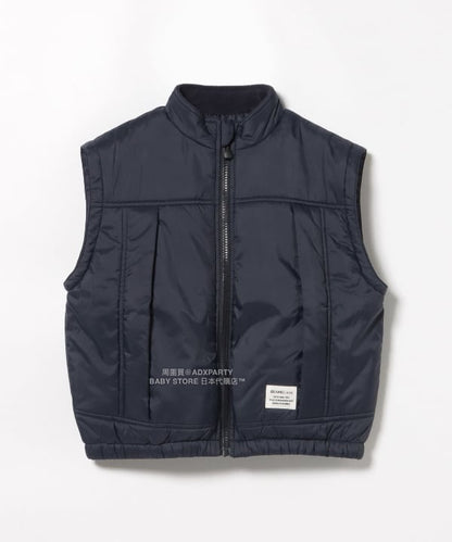 日本童裝 BEAMS mini 2Way 手袖可拆 夾棉外套 90-140cm 男童款/女童款 秋冬季 (適合香港平均溫度、寒冷天氣、溫度低天氣）OUTERWEAR 