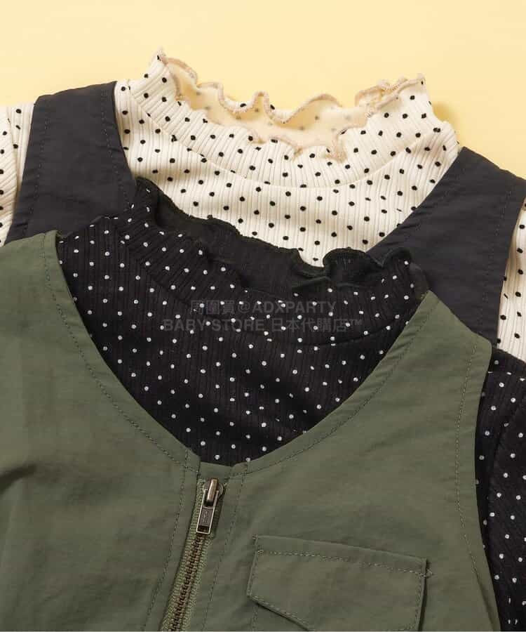 日本童裝 BREEZE 上衣工裝背心裙兩件套裝 80-140cm 女童款 春季 TOPS DRESSES