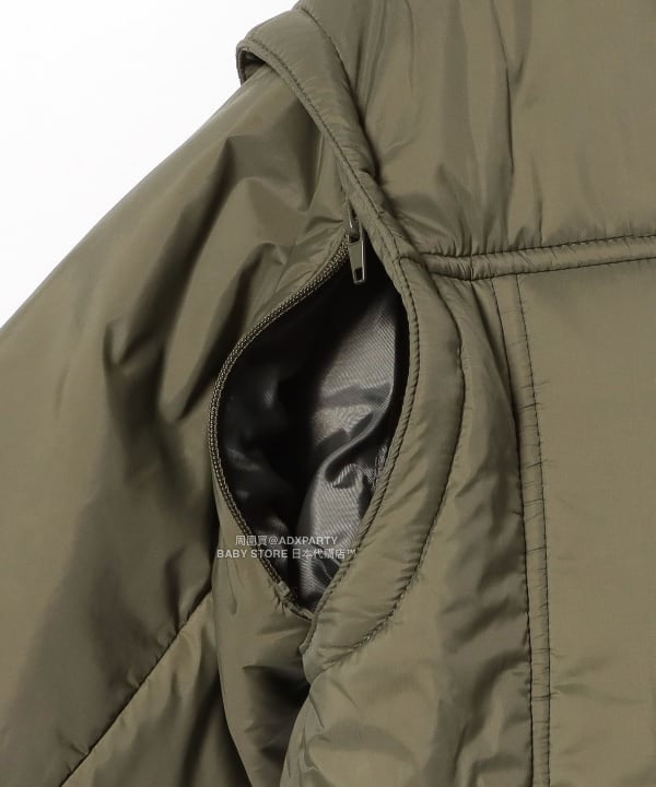 日本童裝 BEAMS mini 2Way 手袖可拆 夾棉外套 90-140cm 男童款/女童款 秋冬季 (適合香港平均溫度、寒冷天氣、溫度低天氣）OUTERWEAR 