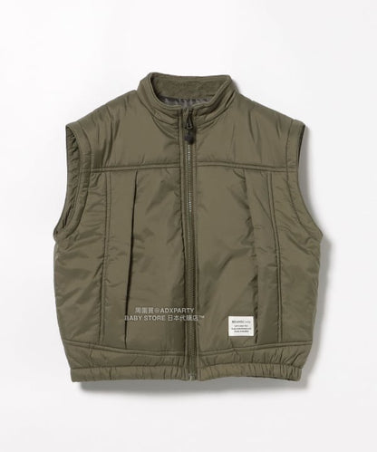 日本童裝 BEAMS mini 2Way 手袖可拆 夾棉外套 90-140cm 男童款/女童款 秋冬季 (適合香港平均溫度、寒冷天氣、溫度低天氣）OUTERWEAR 