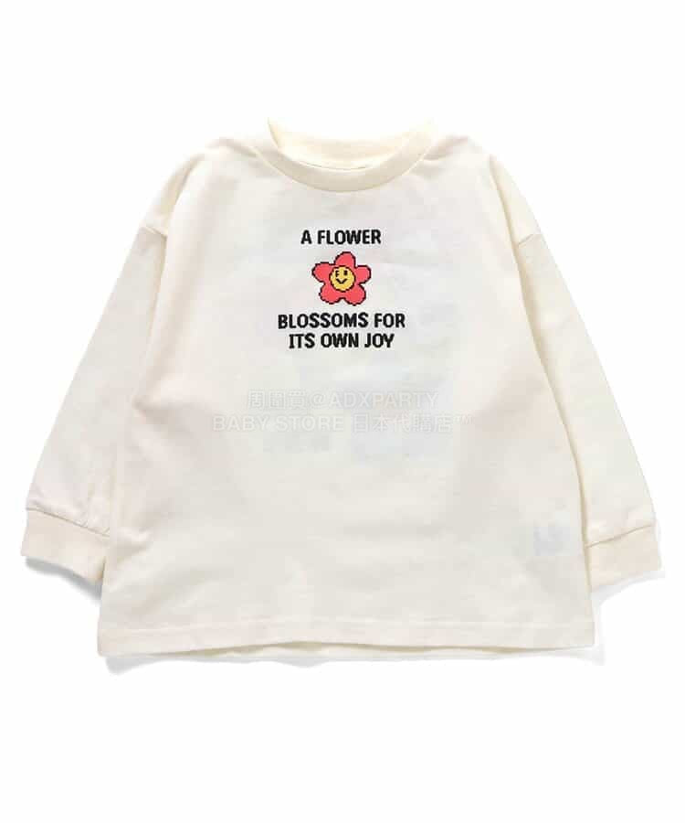 日本童裝 BREEZE 像素印花上衣 80-140cm 男童款/女童款 春季 TOPS