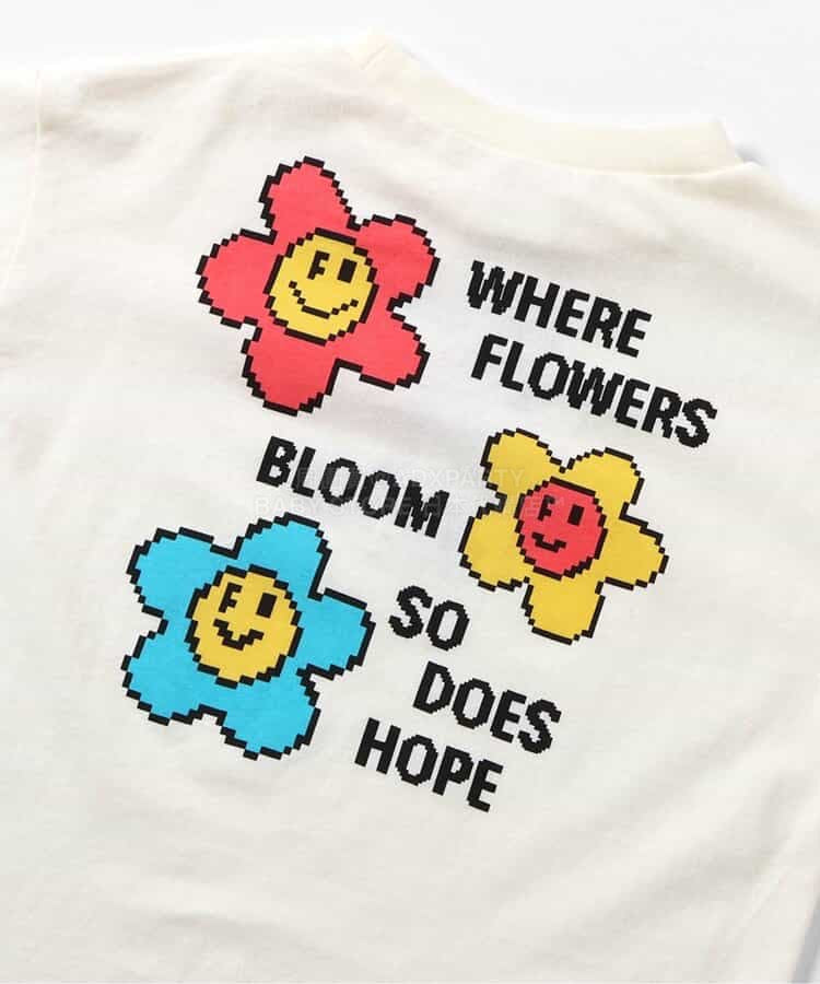 日本童裝 BREEZE 像素印花上衣 80-140cm 男童款/女童款 春季 TOPS