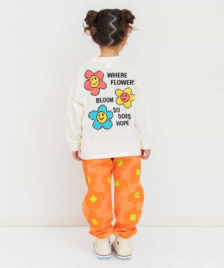 日本童裝 BREEZE 像素印花上衣 80-140cm 男童款/女童款 春季 TOPS