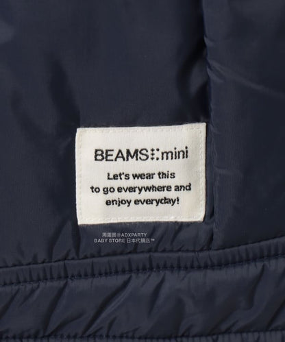 日本童裝 BEAMS mini 2Way 手袖可拆 夾棉外套 90-140cm 男童款/女童款 秋冬季 (適合香港平均溫度、寒冷天氣、溫度低天氣）OUTERWEAR 