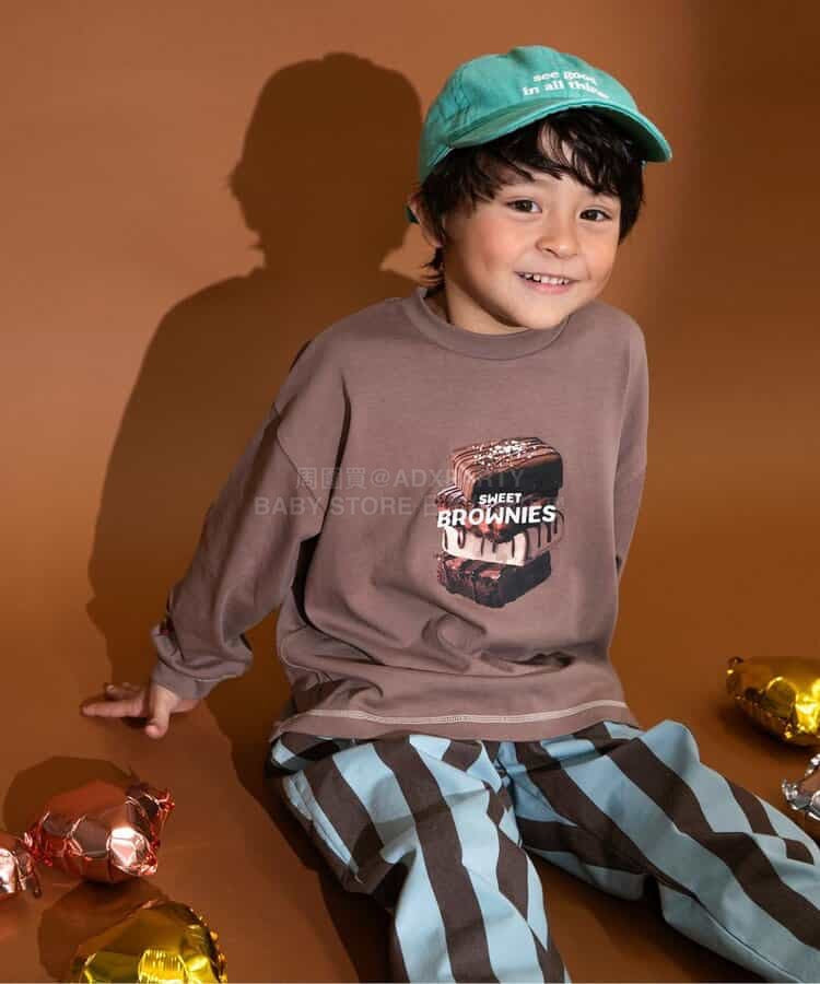 日本童裝 BREEZE 甜蜜變奏印花上衣 80-140cm 男童款/女童款 春季 TOPS