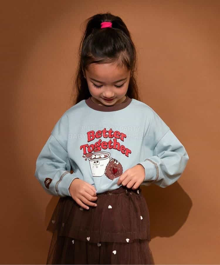 日本童裝 BREEZE 甜蜜變奏印花上衣 80-140cm 男童款/女童款 春季 TOPS