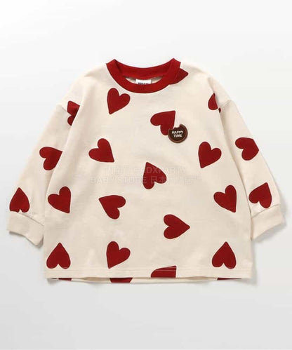 日本童裝 BREEZE 甜蜜變奏印花上衣 80-140cm 男童款/女童款 春季 TOPS