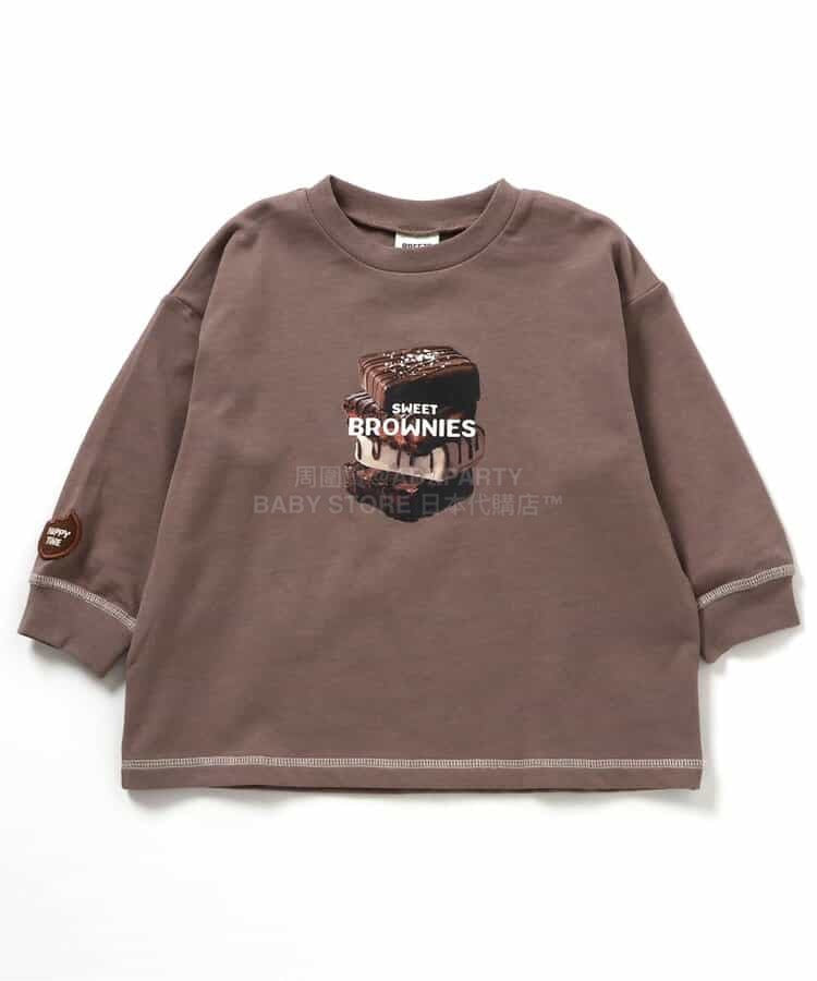 日本童裝 BREEZE 甜蜜變奏印花上衣 80-140cm 男童款/女童款 春季 TOPS