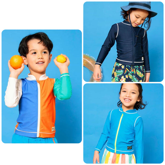 BREEZE UV-Proof Swim Jacket (80-150cm) for Boys: Summer Swimsuit Special 