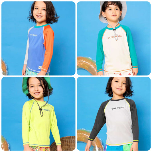 BREEZE UV-Proof Long-Sleeved Swimsuit (80-140cm) for Boys: Summer Swimsuit Special 