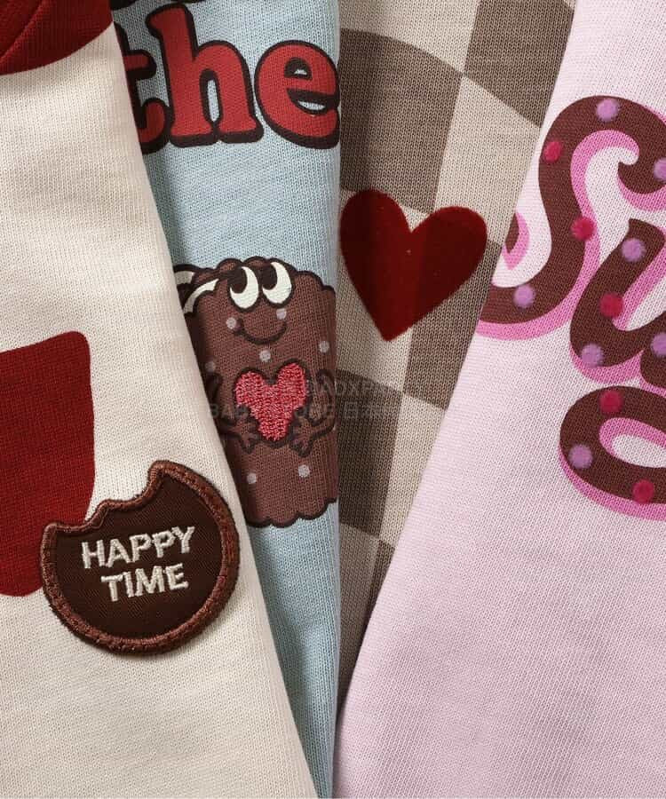 日本童裝 BREEZE 甜蜜變奏印花上衣 80-140cm 男童款/女童款 春季 TOPS