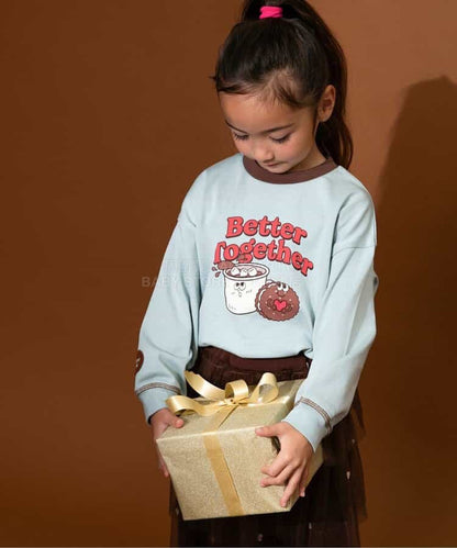 日本童裝 BREEZE 甜蜜變奏印花上衣 80-140cm 男童款/女童款 春季 TOPS