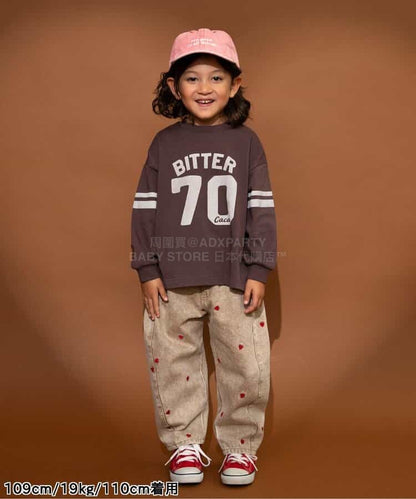 日本童裝 BREEZE 甜蜜變奏印花上衣 80-140cm 男童款/女童款 春季 TOPS