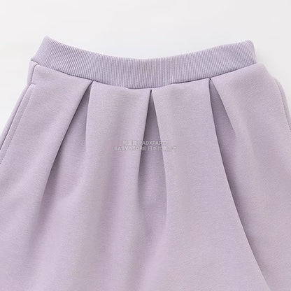 日本童裝 Ly# mine 蕾絲拼接短裙 100-150cm 女童款 冬季 SKIRTS