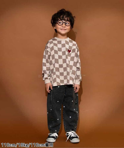 日本童裝 BREEZE 甜蜜變奏印花上衣 80-140cm 男童款/女童款 春季 TOPS