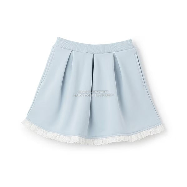 日本童裝 Ly# mine 蕾絲拼接短裙 100-150cm 女童款 冬季 SKIRTS