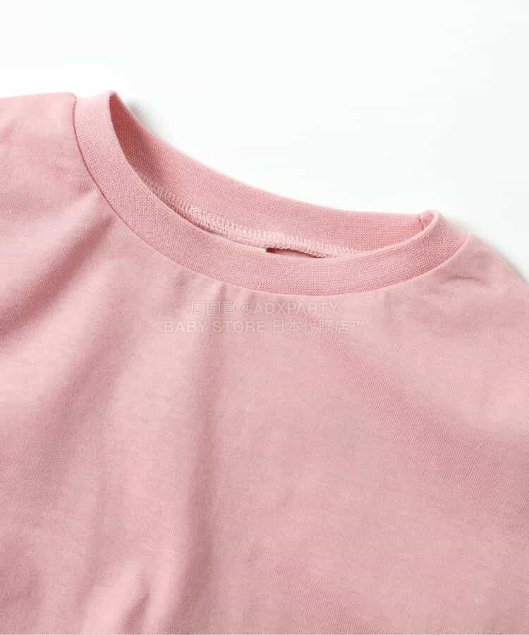 日本童裝 BREEZE 徽章手袖衛衣 80-140cm 女童款 春季 TOPS