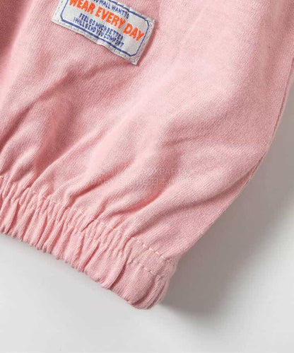 日本童裝 BREEZE 徽章手袖衛衣 80-140cm 女童款 春季 TOPS