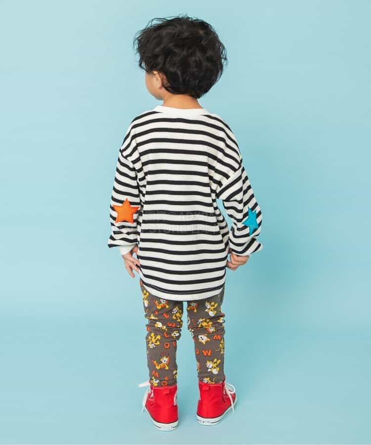 日本童裝 BREEZE 補丁貼布上衣 80-140cm 男童款/女童款 春季 TOPS