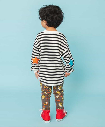 日本童裝 BREEZE 補丁貼布上衣 80-140cm 男童款/女童款 春季 TOPS