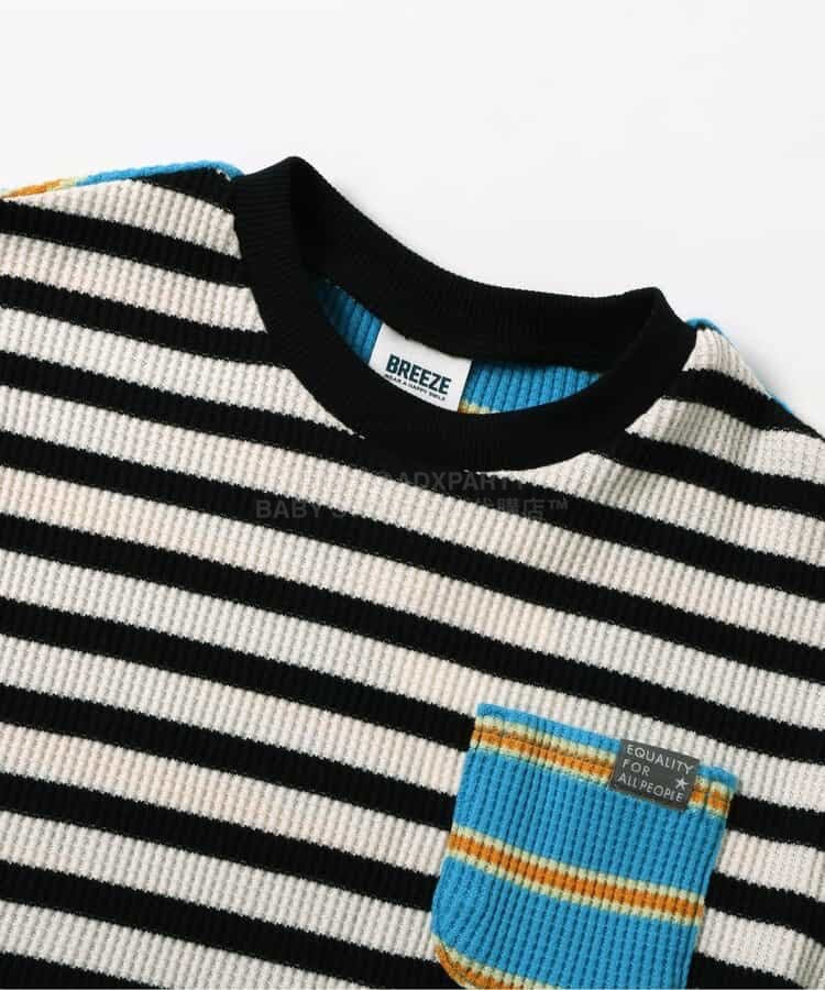 日本童裝 BREEZE 補丁貼布上衣 80-140cm 男童款/女童款 春季 TOPS