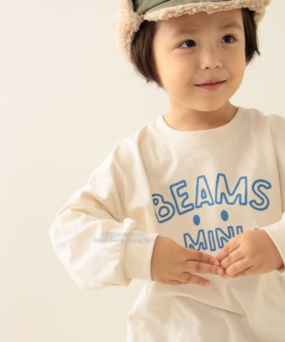 Japanese Kids' BEAMS mini JR Sobu Line, Yamanote Line, and Chuo Line Train Tops 90-150cm Boys' Summer TOPS Railway Series 