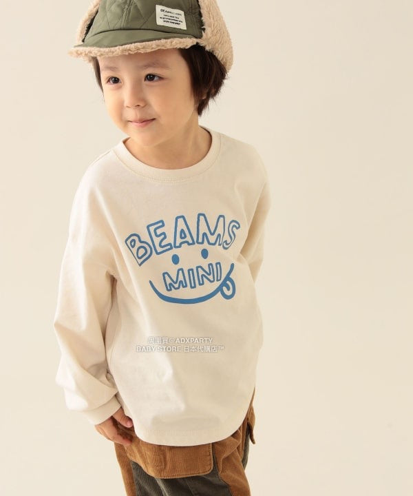 Japanese Kids' BEAMS mini JR Sobu Line, Yamanote Line, and Chuo Line Train Tops 90-150cm Boys' Summer TOPS Railway Series 