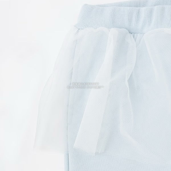 日本童裝 Ly# mine 運動長褲配薄紗裙 100-150cm 女童款 冬季 PANTS