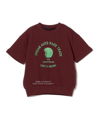 Japanese Kids' BEAMS mini JR Sobu Line, Yamanote Line, and Chuo Line Train Tops 90-150cm Boys' Summer TOPS Railway Series 