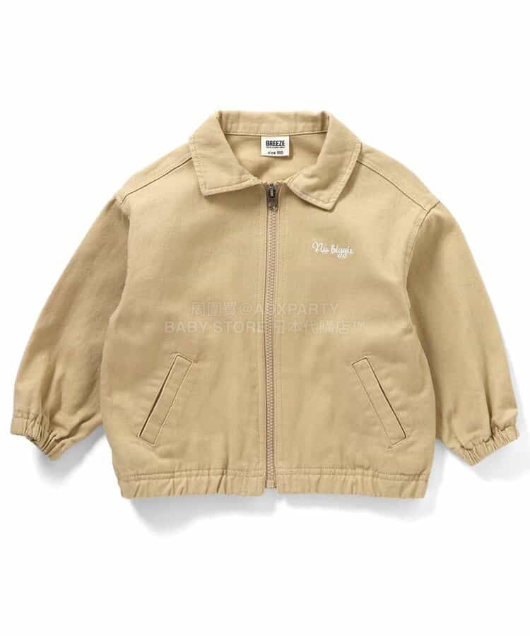日本童裝 BREEZE 翻領短上衣外套 80-140cm 男童款/女童款 春季 OUTERWEAR