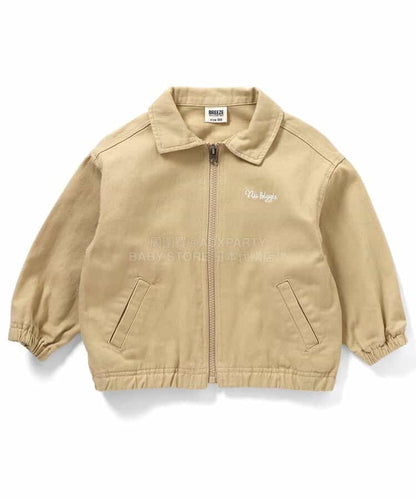 日本童裝 BREEZE 翻領短上衣外套 80-140cm 男童款/女童款 春季 OUTERWEAR