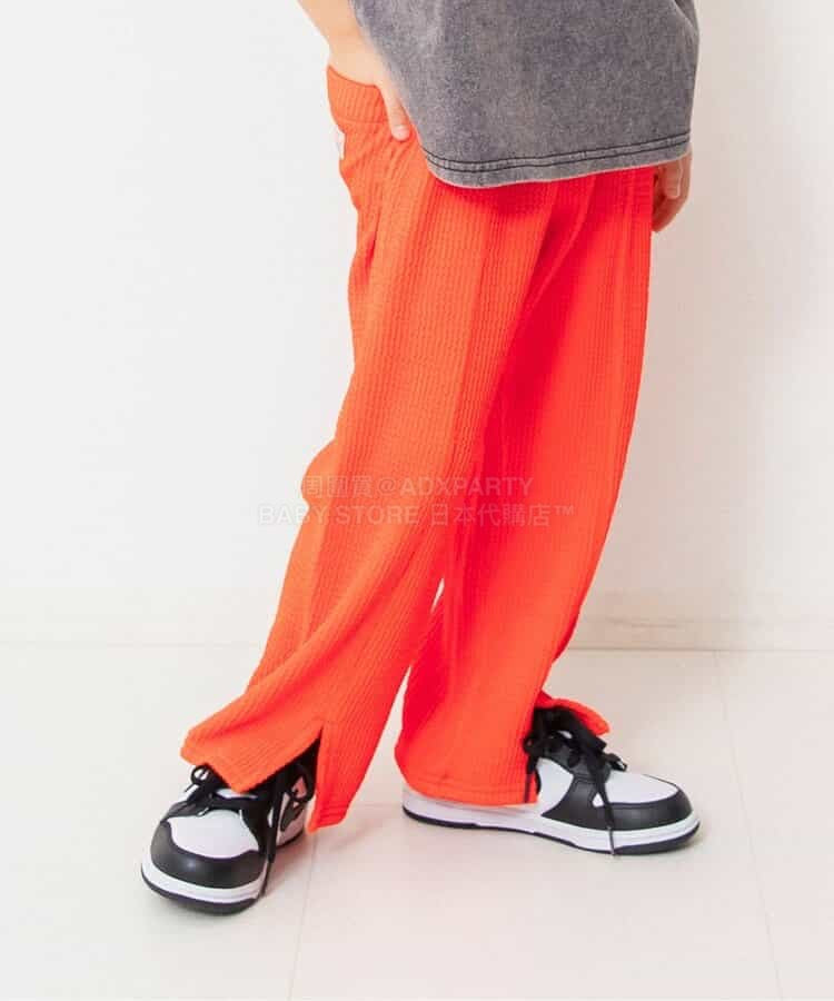 日本童裝 BREEZE 提花休閒長褲 80-140cm 女童款 夏季 PANTS