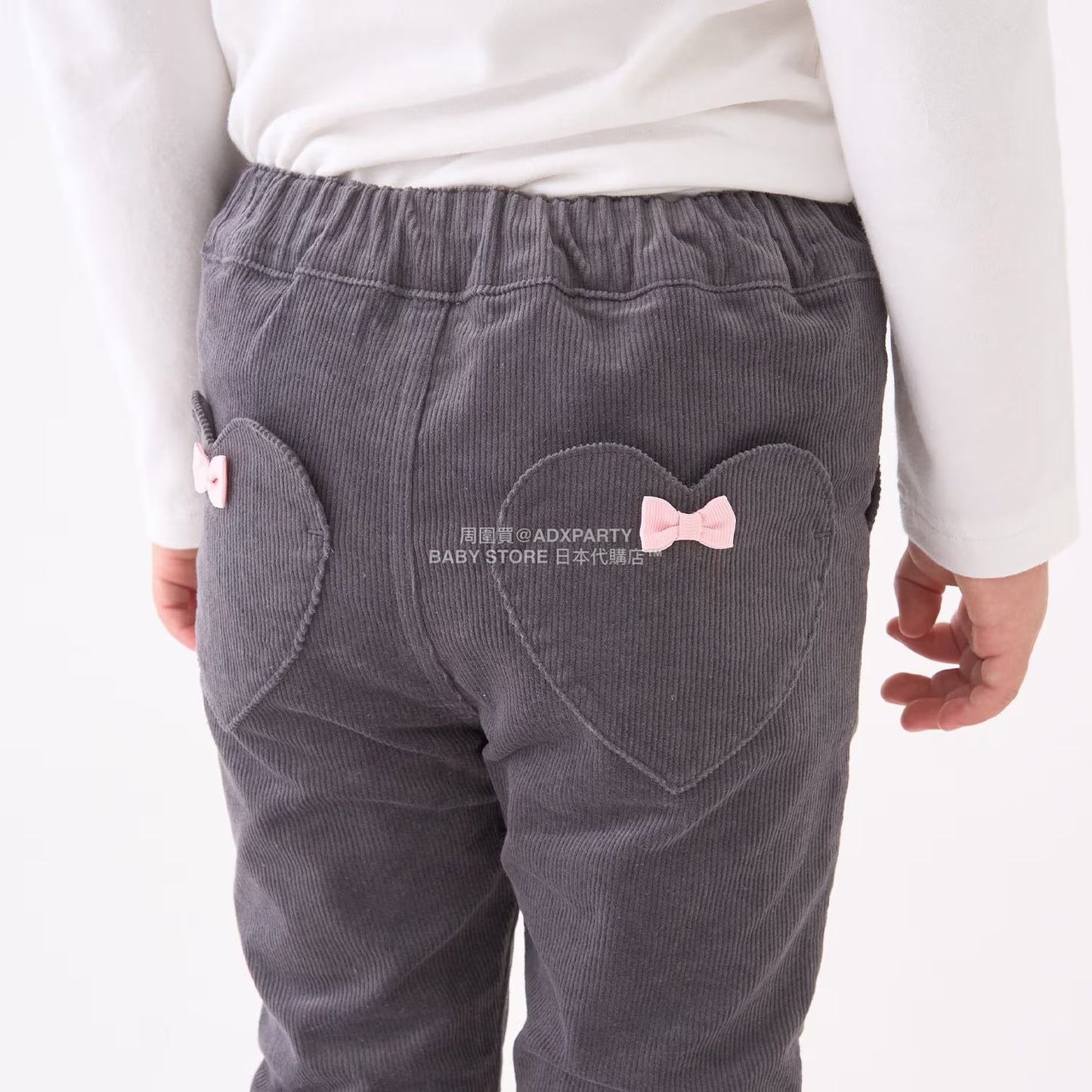 日本童裝 Ly# mine 荷葉邊彈力喇叭褲 100-150cm 女童款 冬季 PANTS