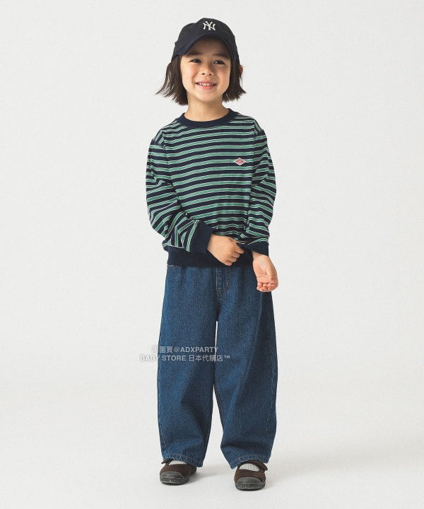 Japanese Kids' BEAMS mini JR Sobu Line, Yamanote Line, and Chuo Line Train Tops 90-150cm Boys' Summer TOPS Railway Series 