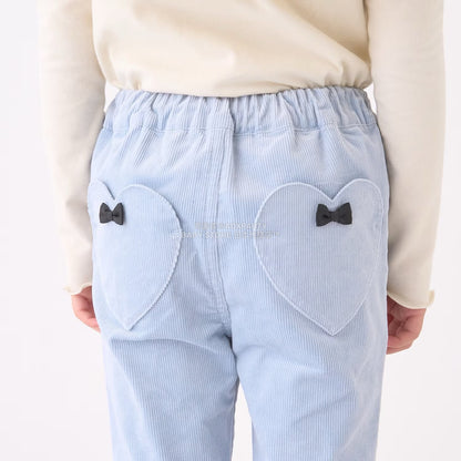 日本童裝 Ly# mine 荷葉邊彈力喇叭褲 100-150cm 女童款 冬季 PANTS