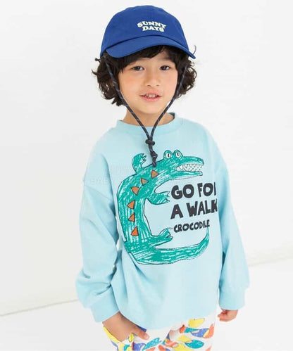 日本童裝 BREEZE 繪畫藝術印花上衣 80-140cm 男童款 春季 TOPS