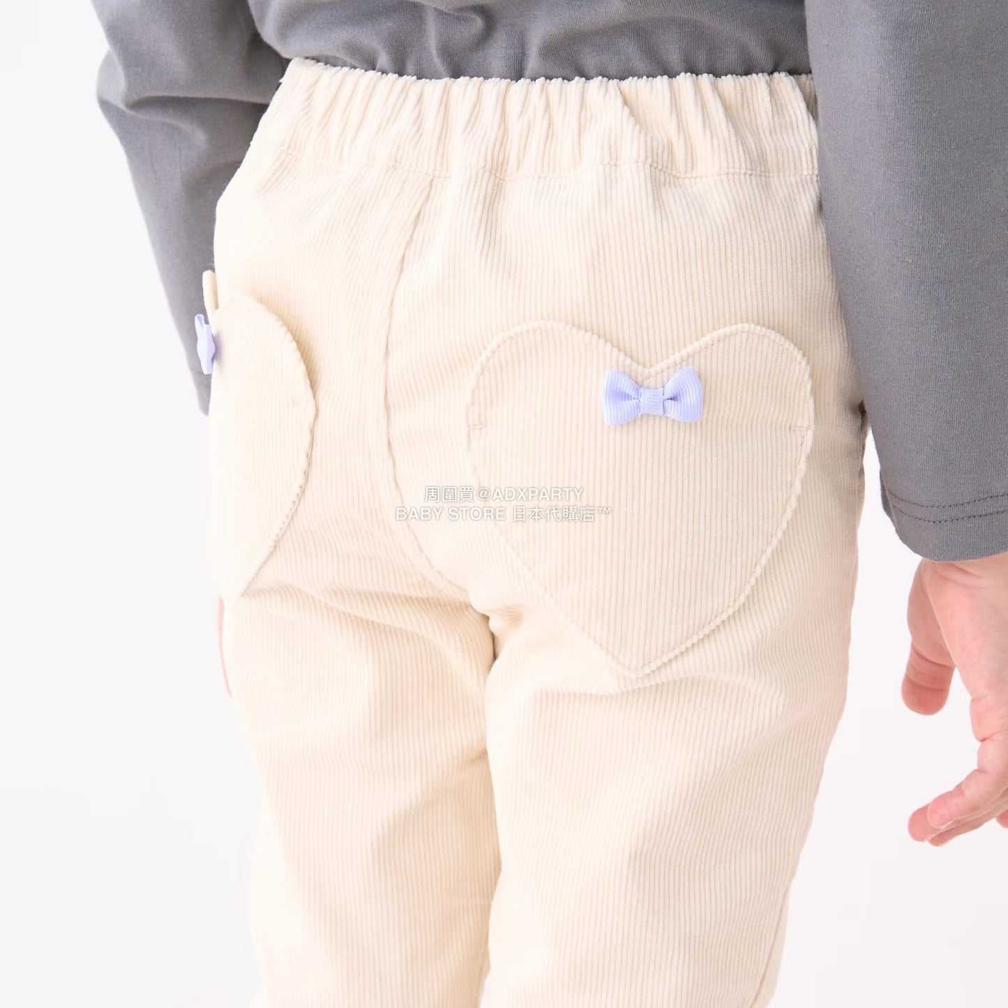 日本童裝 Ly# mine 荷葉邊彈力喇叭褲 100-150cm 女童款 冬季 PANTS