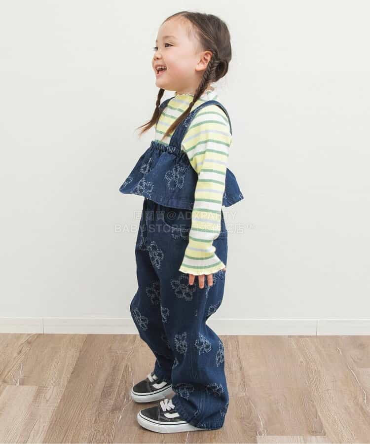 日本童裝 BREEZE 花邊上衣 80-140cm 女童款 春季 TOPS