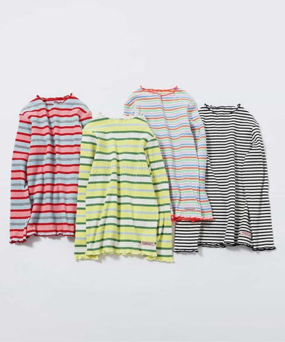 日本童裝 BREEZE 花邊上衣 80-140cm 女童款 春季 TOPS