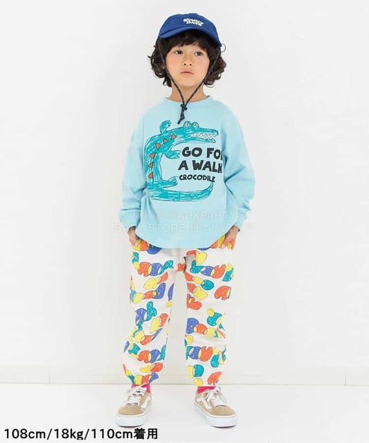 日本童裝 BREEZE 繪畫藝術印花上衣 80-140cm 男童款 春季 TOPS