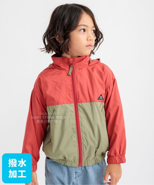 日本童裝 BR#22EE 防水撞色風褸 90-160cm 男童款/女童款 秋季 OUTERWEAR