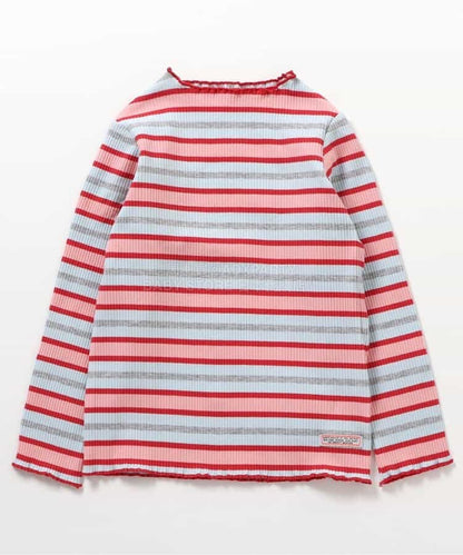 日本童裝 BREEZE 花邊上衣 80-140cm 女童款 春季 TOPS