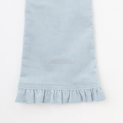 日本童裝 Ly# mine 荷葉邊彈力喇叭褲 100-150cm 女童款 冬季 PANTS