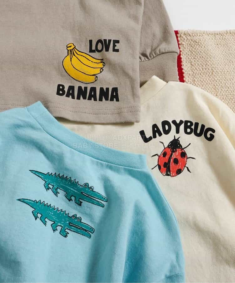 日本童裝 BREEZE 繪畫藝術印花上衣 80-140cm 男童款 春季 TOPS