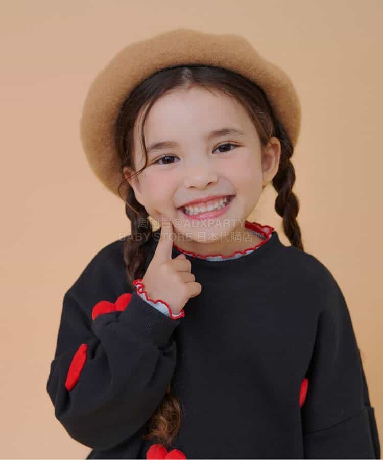 日本童裝 BREEZE 花邊上衣 80-140cm 女童款 春季 TOPS