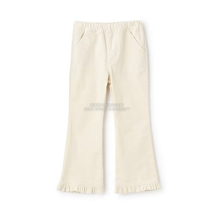 日本童裝 Ly# mine 荷葉邊彈力喇叭褲 100-150cm 女童款 冬季 PANTS