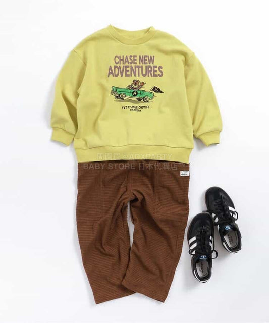 日本童裝 BREEZE 印花衛衣 80-140cm 男童款/女童款 春季 TOPS